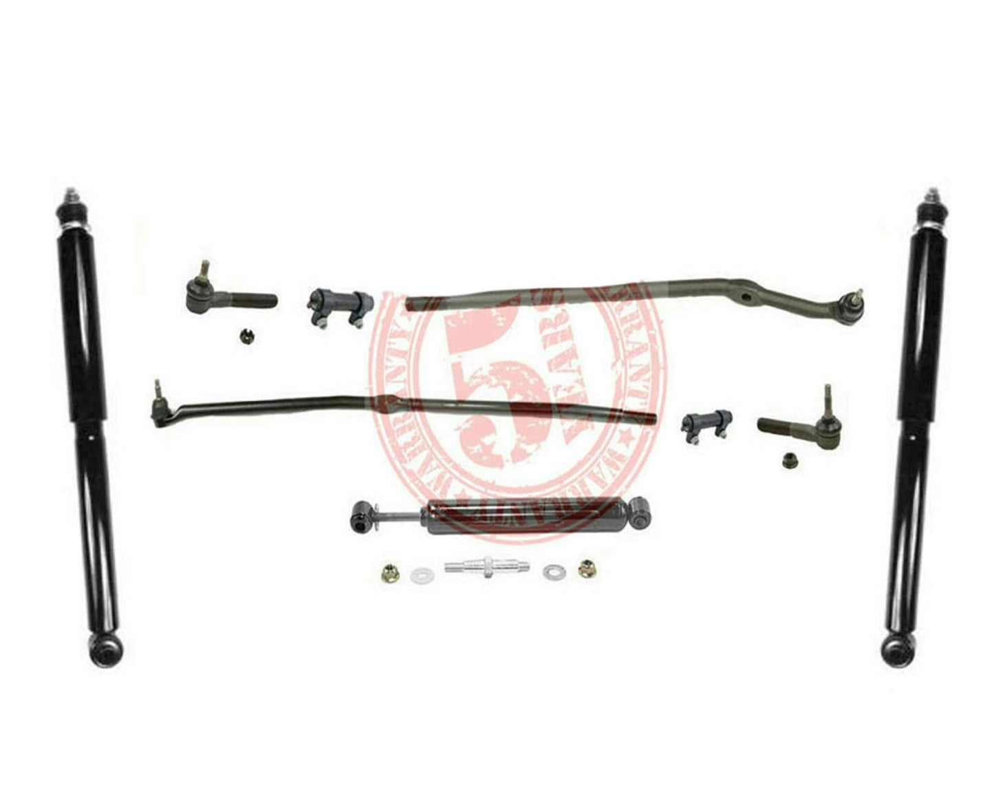 Front Suspension and Steering 4 Wheel Drive Kit for Dodge Ram Pick Up 2500 03-07