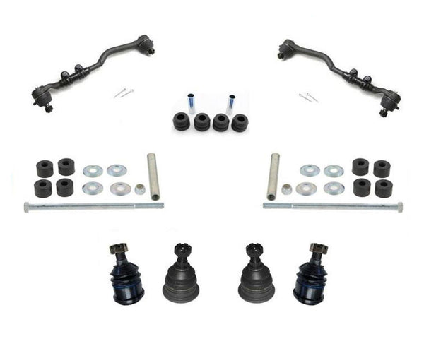 98-04 Frontier 4 Cly Rear Wheel Drive Ball Joints Tie Rods Strut Rod Bushings 9P