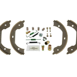 for 00-17 BMW X5 + Other BMW's Parking Brake Shoe Set Rear With Brake Spring Set