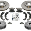 Rotors Drums Brake Pads Brake Shoes Spring Kit Cylinders for Ford Windstar 99-03