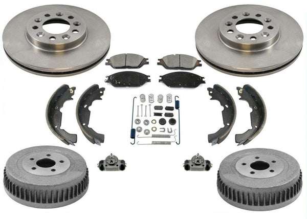 Rotors Drums Brake Pads Brake Shoes Spring Kit Cylinders for Ford Windstar 99-03