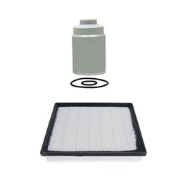 100% New 2Pc Fuel & Air Filters for Chevrolet GMC 6.6 Duramax Diesel 01-05