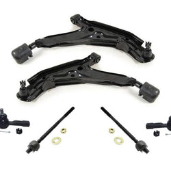 Para 1991-96 Infiniti G20 brazos de control inferiores rótulas bujes varillas de amarre 6 piezas