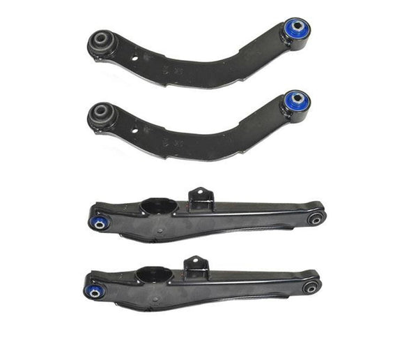 (4) Rear Upper & Lower Control Arms Fits For 07-12 Caliber 07-15 Compass Patriot