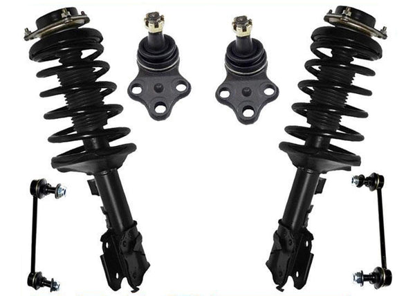 Enlace de barra estabilizadora de juntas esféricas de puntal de resorte rápido de pies para Nissan Pathfinder 96-98