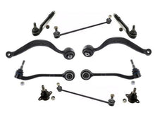 Control Arms Ball Joints Tie Rods Suspension Steering Kit 10Pc for BMW X5 01-06