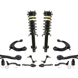 Enlaces de varillas de amarre de brazos inferiores y superiores del puntal delantero para Honda Accord 2.4L 08-12