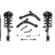 Se adapta a 06-08 Pilot All Wheel Drive Front Struts Shocks Control Arms Tie Rods Links