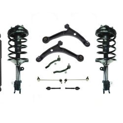 Se adapta a 06-08 Pilot All Wheel Drive Front Struts Shocks Control Arms Tie Rods Links