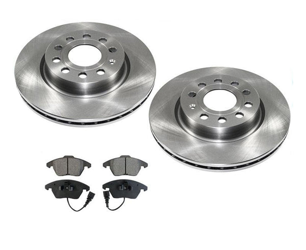 Fits 11-14 Volkswagen Jetta Sedan With 280MM Front Rotors & Ceramic Pads