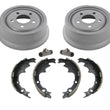 Rear Brake Drums 9 x 2.5 Inch & Brake Shoes for 1990-2000 Jeep Cherokee