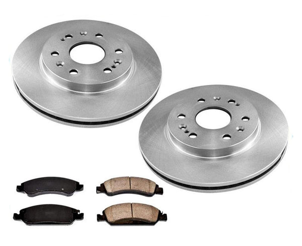 Front Brake Rotors & Brake Pads 09-19 for Chevrolet Tahoe 3pc