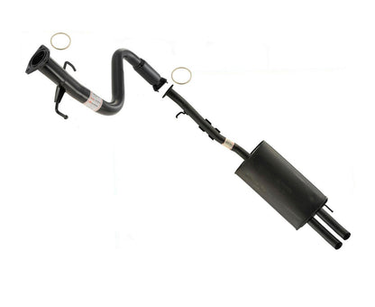 Resonator Muffler Exhaust System Kit For Acura RL 3.5L V6 2002 2003 2004 - Photo 1