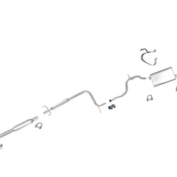 Para 1994 Taurus 3,0 4 puertas resonador detrás del convertidor silenciador sistema de escape
