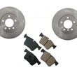 Front Brake Disc Rotors W/ Ceramic Disc Brake Pads For 2012-2016 BMW 328I 312MM