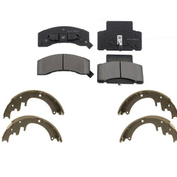 Fits 1994-1999 Dodge Ram 3500 Front Pads & Brake Shoes 13 x 3.5