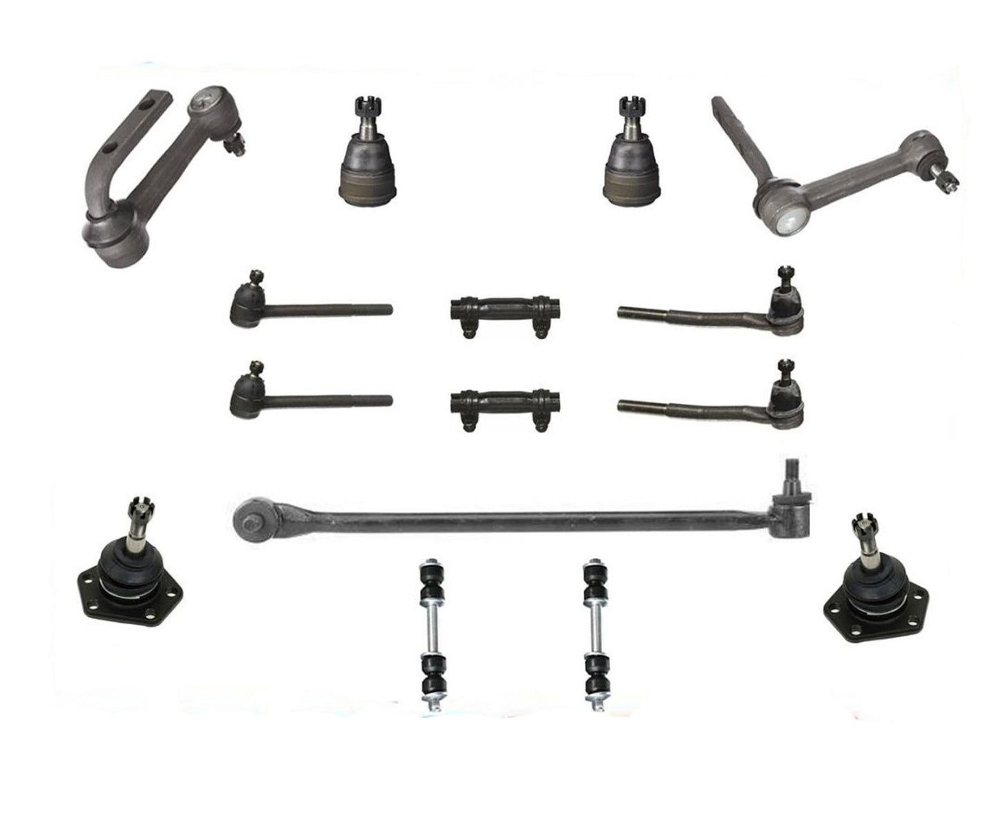 Tie Rods Ball Joints Links Arms For Chevrolet Astro Van 91-05 Rear Wheel Drive