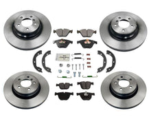 Front & Rear Disc Brake Rotors & Ceramic Pads Fits BMW 750Li 750i 2006-2008