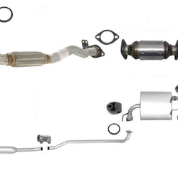 Para 96-97 Corolla 1.6L 1.8L Silenciador de sistema de escape completo de emisiones federales