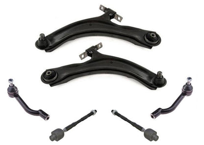 Barras de acoplamiento de brazos de control inferiores delanteros para Nissan Rogue 08-13 14-15 Rouge Select 6 piezas
