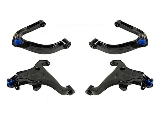 4 Control Arm Upper & Lower With Ball Joint For Nissan Armada Titan QX56 05-10