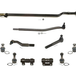 Fits Ford 2003-2004 F450 Super Duty Drag Link Tie Rod Rods Sleeves Ball Joints