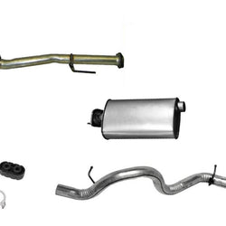 Catalytic Converter Exhaust Pipe Fits 05-06 Wrangler 2.4L With Muffler Tail Pipe