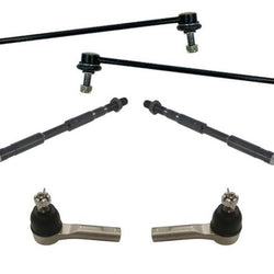 Front Sway Bar Links and Tie Rods 6 Pieces Chassis Kit for Honda Ridgeline 06-14