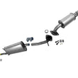 Silenciador de tubo de sistema de escape con resonador medio y silenciador para Lexus RX330 2004-2006