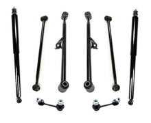 Brazos de control superiores inferiores traseros, barra estabilizadora para Toyota Rav4 01-05, kit trasero de 8 piezas