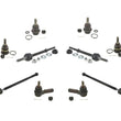 06-08 Ram1500 4x4 Pick Up 4.7L 5.7L 4 Ball Joints Tie Rods Sway Bars 10pc Kit