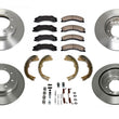 Frt & Rr Brake Rotors and Pads Fits 12-2019 Nissan NV1500 NV2500 NV3500 8pc Kit