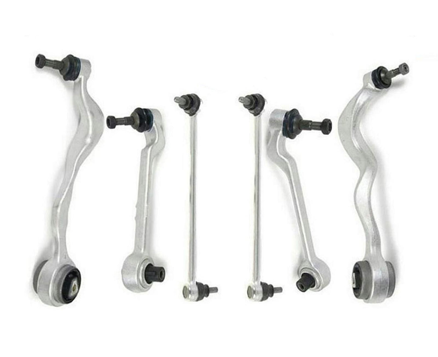 Front Lower Control Arms & Sway Bar Links For BMW 328I  2007-13 Rear Wheel Drive