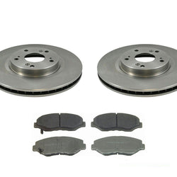 Front Brake Rotors & Pads Fits Honda Civic Si 2012-2015 & Acura ILX 2013-2015