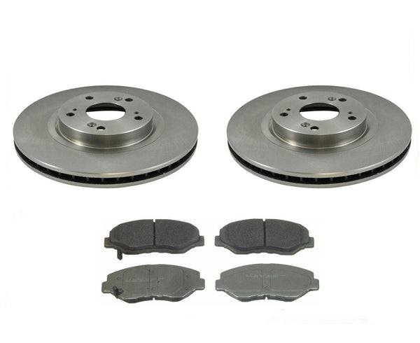 Front Brake Rotors & Pads Fits Honda Civic Si 2012-2015 & Acura ILX 2013-2015