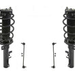 Front Strut & Coil Spring Assembly Shock Quick + Sway Bar Links Mazda 3 5