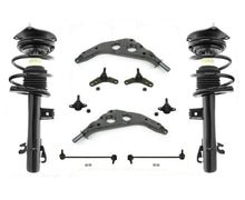 Se adapta a 02-06 Mini Cooper delantero completo puntales brazos de control enlaces rótulas