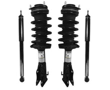 Puntal delantero completo con resortes helicoidales y amortiguadores traseros para Civic Coupe 2006-2011