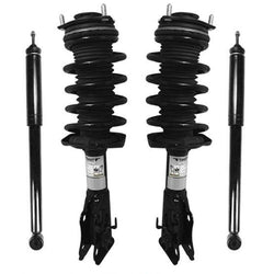 Front Complete Strut W/ Coil Springs & Rear Shocks For 2006-2011 Civic Coupe
