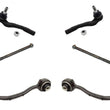 Mercedes 02-07 C230 REAR WHEEL DRIVE Control Arms Ball Joints Tie Rod Ends 6pc