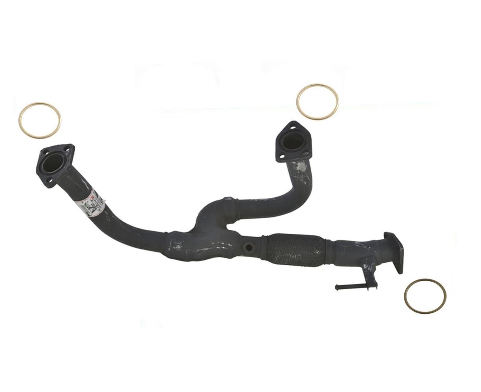 Front Y Engine Exhaust Pipe W/ Gaskets for Honda Odyssey 2002-2004