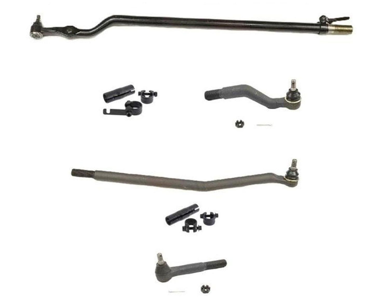 For Ford 1999 2000 2001 2002 F-450 F-550 Super Duty Drag Link & Tie Rods Sleeves