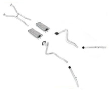 Se adapta al sistema de escape doble con silenciador Grand Marquis Crown Victoria 98-02, fabricado en EE. UU.