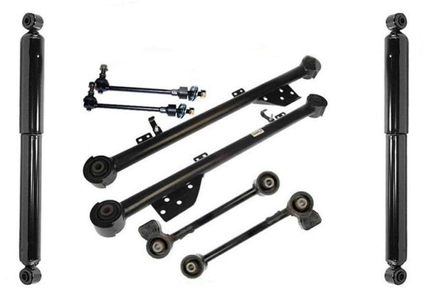 Rear Upper & Lower Control Arms Links & Shocks Fits Nissan Pathfinder 1997-2000