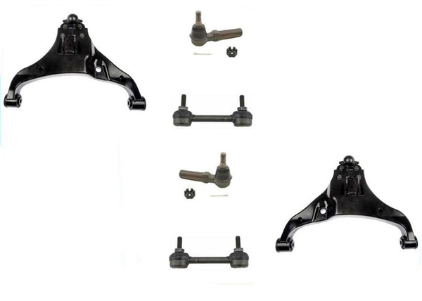 Colorado W/ Coil Spring Lower Control Arm Bushing Ball Joint 6Pc KIT