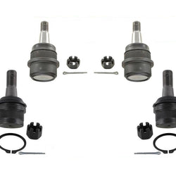 Se adapta a 00-01 4 ruedas Dodge Ram 1500 4x4 juntas de bola superior e inferior 4 piezas