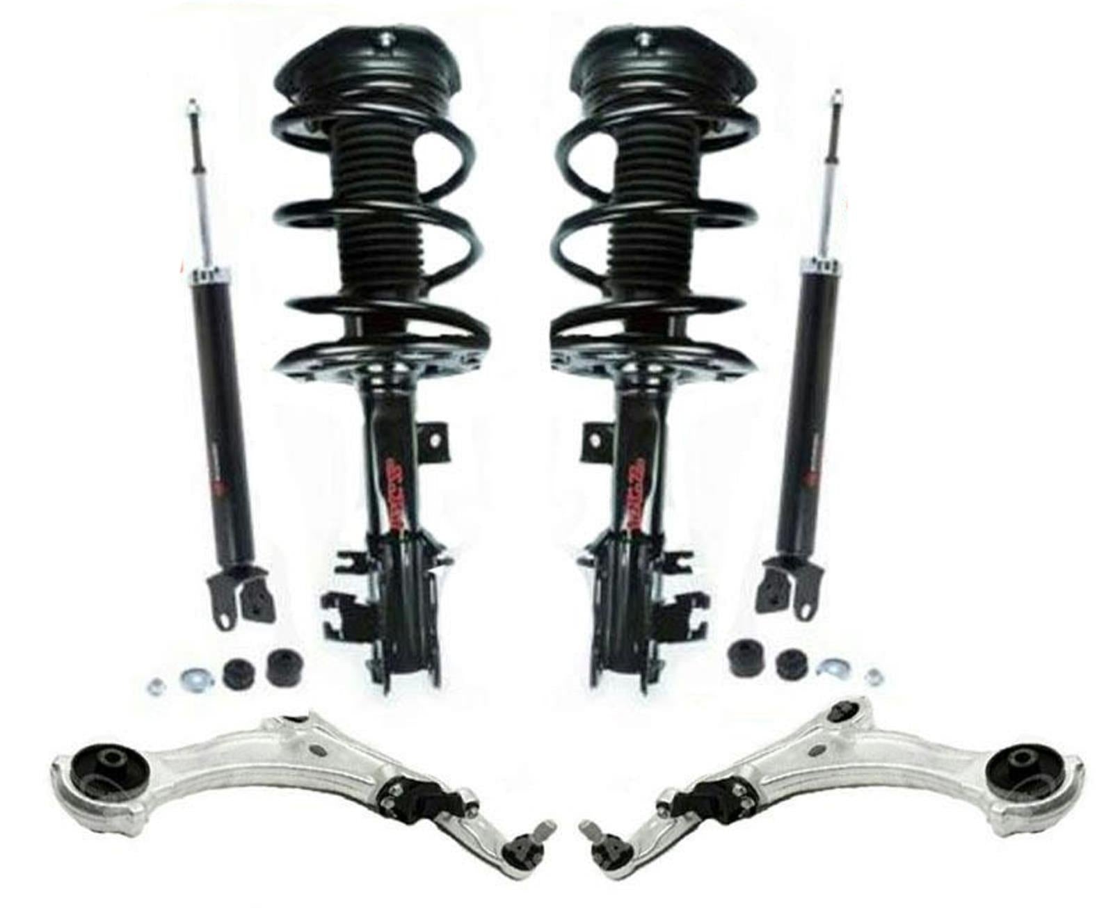 Front Coil Spring Struts Shocks Control Arms For Nissan Maxima 2009 2010 2014