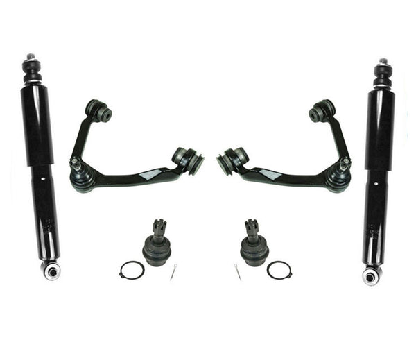New Upper Control Arms Lower Ball Joints Shocks for Ford F150 4Wheel Drive 97-03