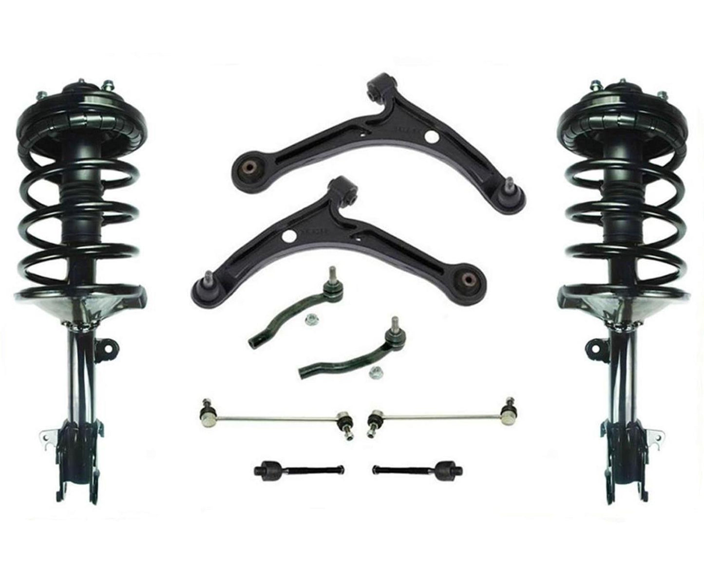 Brazos de control de puntales delanteros, tirantes y enlaces para Pilot All Wheel Drive 2006-2008