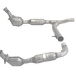 Fits 99-2000 Ford F150 5.4L Rear Wheel Drive Y Pipe & L & R Catalytic Converters
